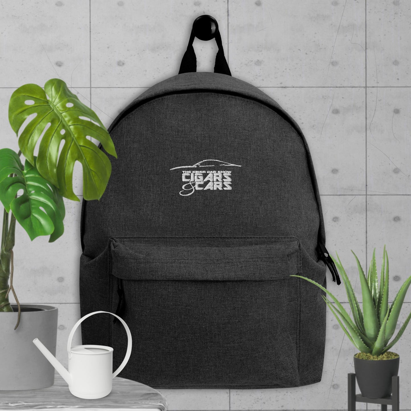 Embroidered Backpack