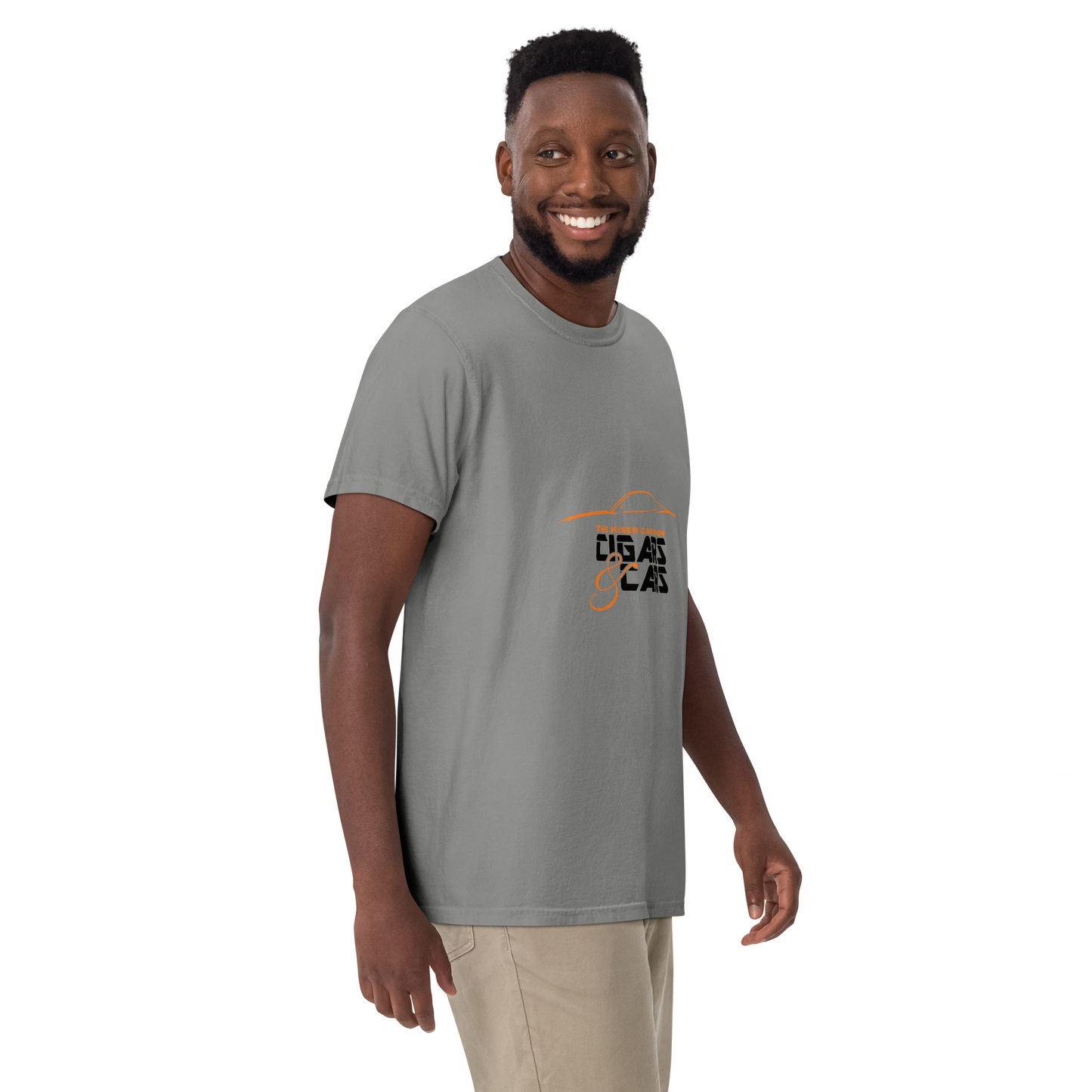 Men’s garment-dyed heavyweight t-shirt
