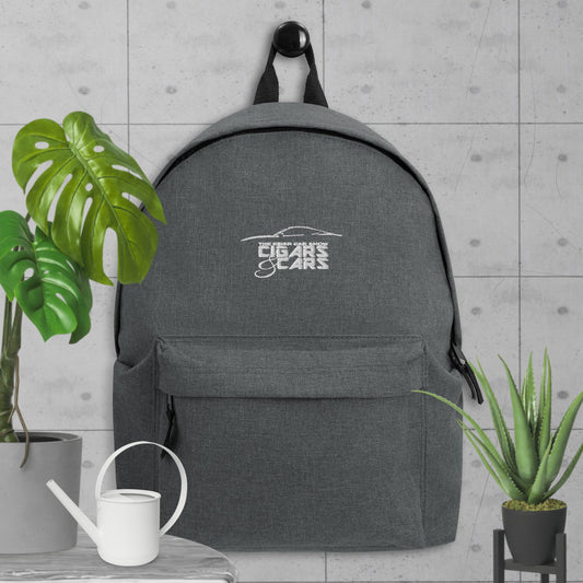 Embroidered Backpack